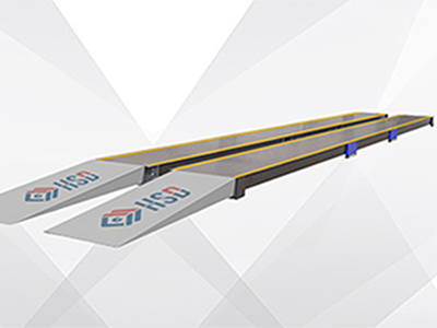 Split Truck Scale